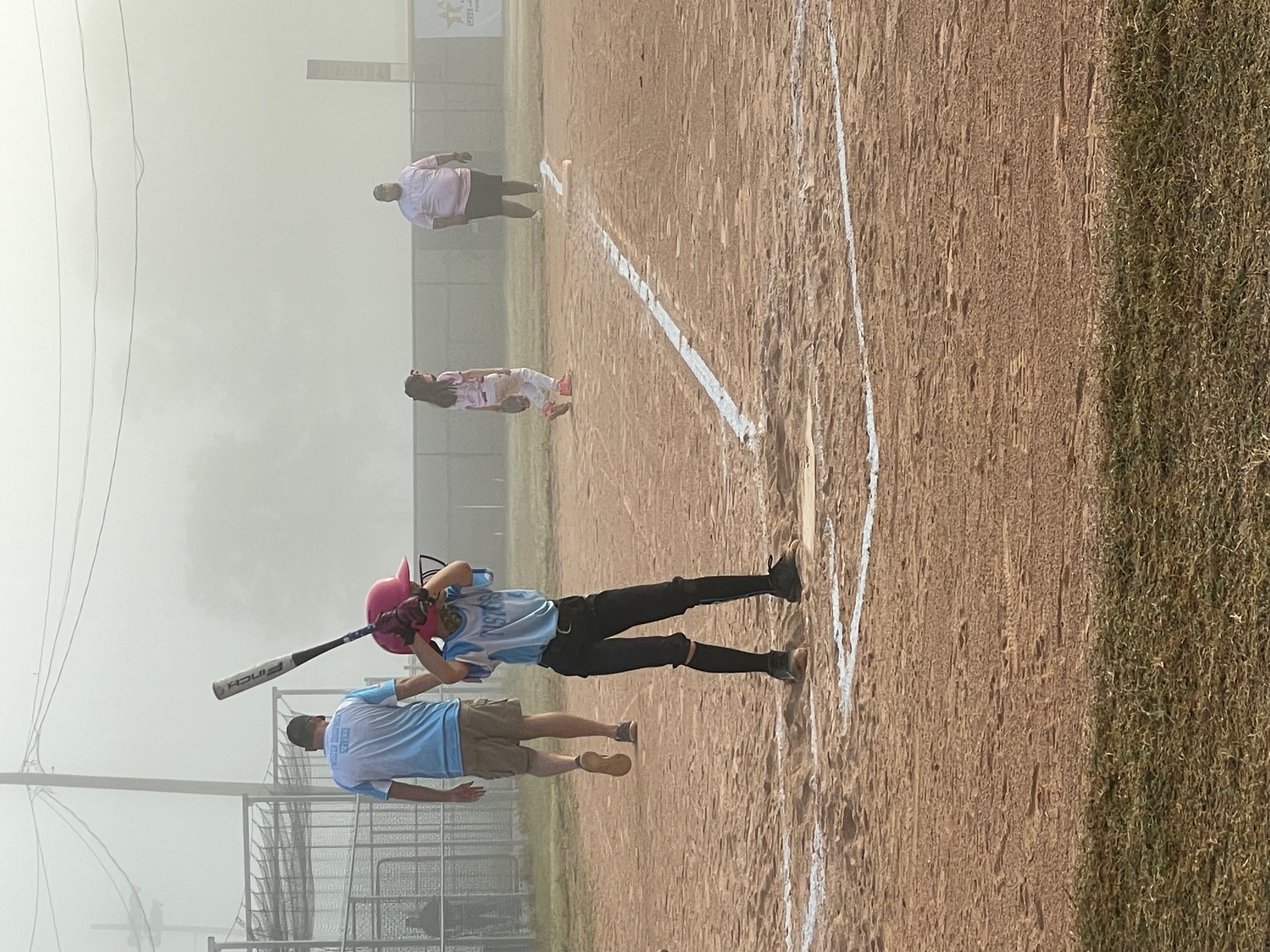 mila at bat